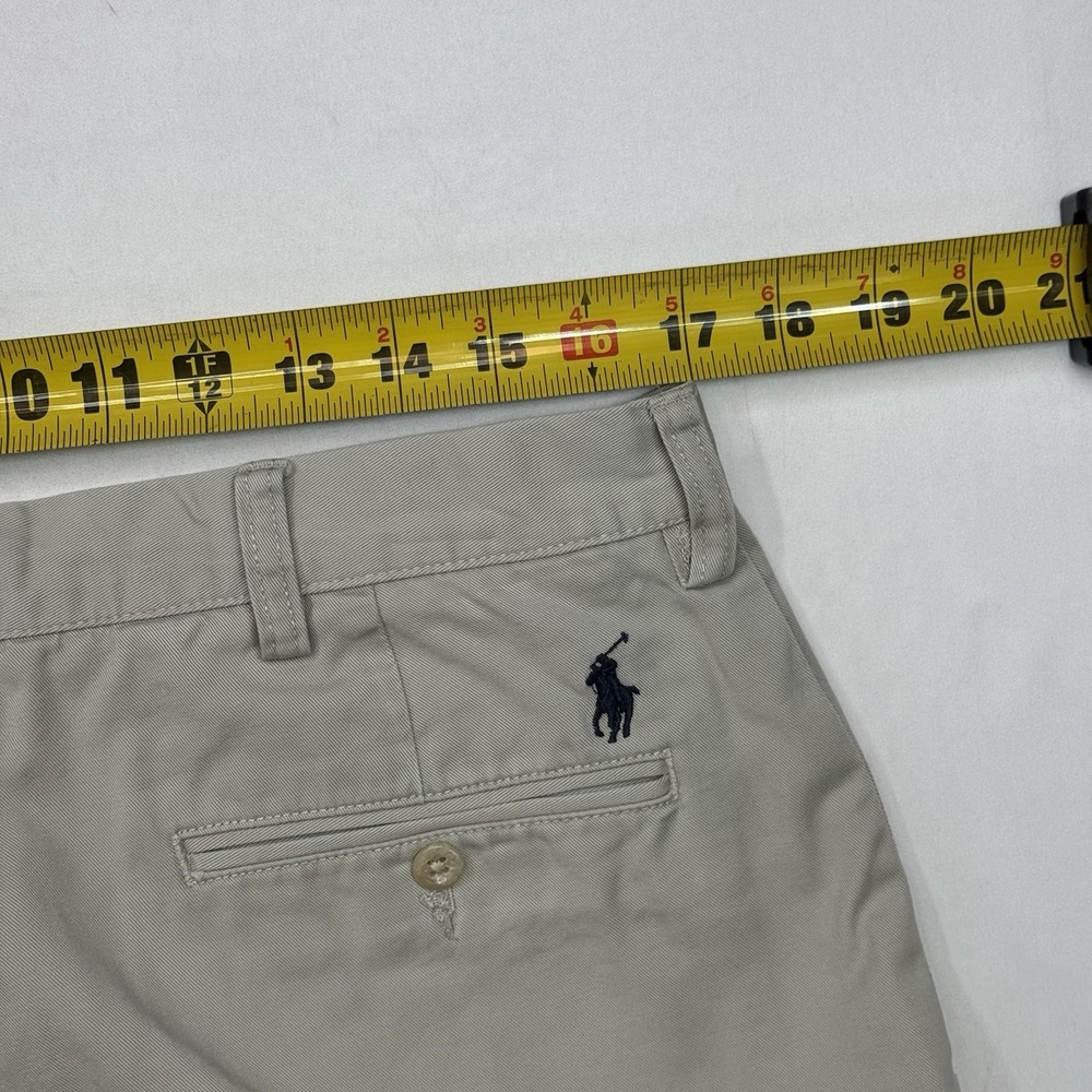 Polo by Ralph Lauren Preston Pants Khaki Chino Men's Sz 34x32 But Fits 34x31 in - Picture 16 of 16